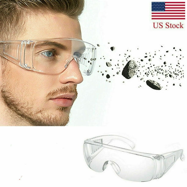 For Anti Virus Dust Clear Lens Safety Goggles Glasses Personal Health