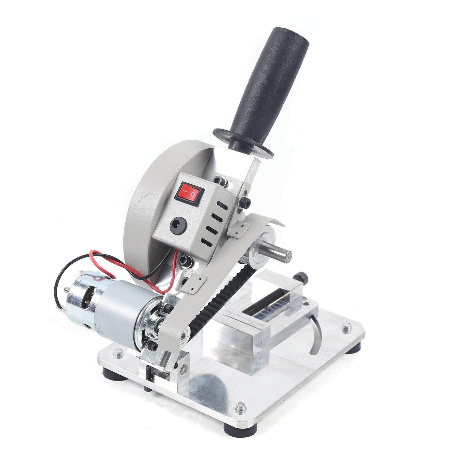 Mini Table Saw 4in 0-45° Miter Saw Portable Small Hobby Chop Saw Cutting Machine