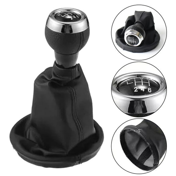 6 Speed Gear Shift Knob with Dust Cover for Mini for Cooper R56 2006-2012 R55