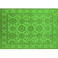 thumbnail image 1 of Ahgly Company Indoor Rectangle Oriental Green Industrial Area Rugs, 4' x 6', 1 of 4