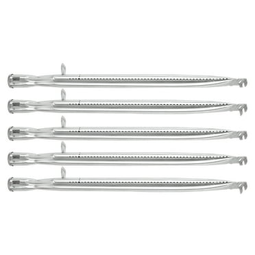Set of 5 Replacement Burner Tubes for BBQ Grills from Dyna Glo, Uniflame, Backyard Grill & BHG, BBQ Grill Parts, Stainless Steel