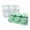Green, variant on Btomtd New Ice Cubes Maker,6 Hole Ice Cubes Molding Ice Box Small Household Refrigerator Easy-release Ice Lattice With Cover Ice Lattice