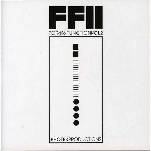 Photek - Vol. 2-Forum & Function - CD
