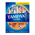 thumbnail image 3 of Tampax Pearl Tampons, with LeakGuard Braid, Super Plus Absorbency, Unscented18 count, 3 of 23