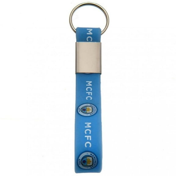 Manchester City FC Silicone Keyring