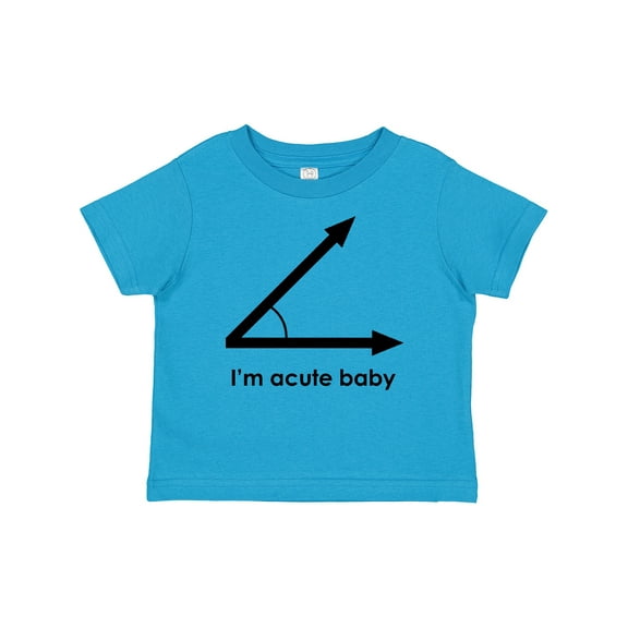 Inktastic I'm Acute Baby Funny Math Pun Boys or Girls Baby T-Shirt