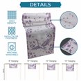 thumbnail image 6 of Purple Crane Silhouette Table Runner 48 Inches, Modern Abstract Flowers Botanical Bed Runner Dresser Scarves Tabletop for Indoor Outdoor Parties/Ceremony/Banquet, 13" x 48", 6 of 9