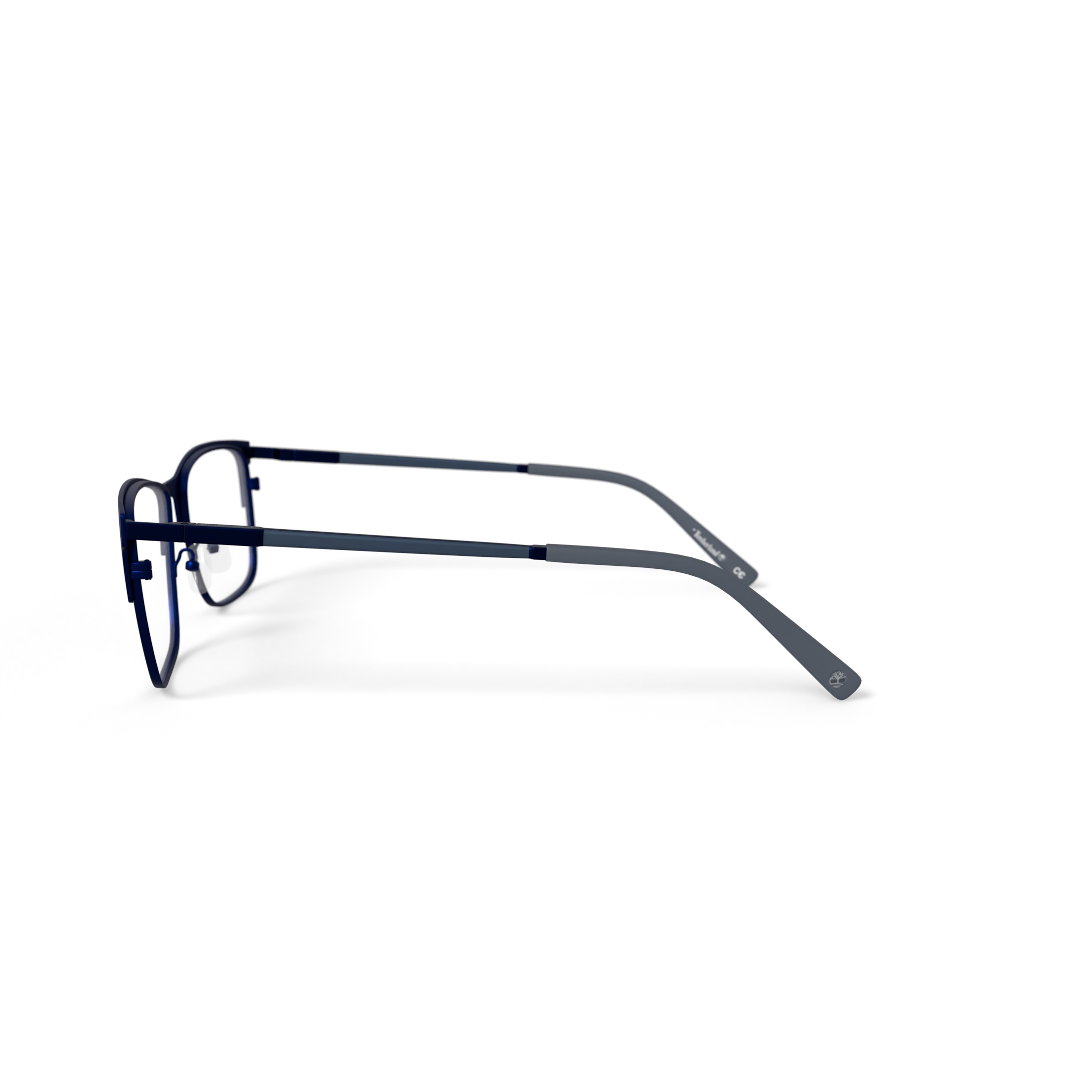 Timberland Men's TB1810-1 Square Prescription Eyeglasses with Case, Blue