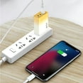 thumbnail image 5 of 30W GaN Fast Charger, QC3.0 Multi Port USB-C with LED, Gradient Design, US Plug for Phones & Tablets, 5 of 6