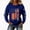 Dark Blue, variant on longantii Shirts for Women 250 Anniversary Crew Neck Tees Loose Long Sleeve American Flag Clothing Independence Day Pullover Blue XL