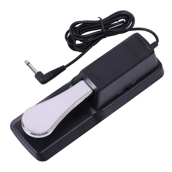 Universal Piano Keyboards Sustain Foot Pedal with Piano Style Action for Electronic Keyboards Digital Piano with Yamaha Roland Korg Behringer Moog