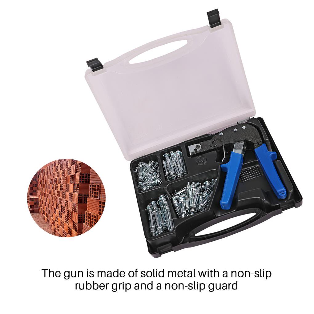 72PC Wall Anchors And Wall Anchor Setting Tool With Carry, 47 OFF