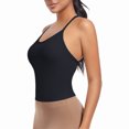 thumbnail image 3 of ZyeKqe Workout Tank Tops for Women Sleeveless Crisscross Back Athletic Shirts Deep V Neck Stretchy Slim Fitted Yoga Top, 3 of 5