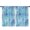 Blue White Tie-1, variant on Blackout Kids Curtains,Blue White Tie Dye Mandala Pattern Childrens Insulated Curtains Set Of 2,Bedroom Essentials,Toddler Room Decor 42"x54"