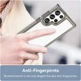 thumbnail image 6 of Case for Galaxy S24 Ultra,Transparent TPU+PC Acrylic Protective Military Grade  Heavy Duty Protection Phone Case for Samsung Galaxy S24 Ultra 5G,6.8 inch 2024 (Gray), 6 of 16