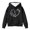 Black, variant on Toddler Girls Hoodie Horse Print With Pocket Long Sleeve Casual Pullover Kids Sweatshirts Clothes With Pocket Size 4-5T