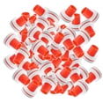 thumbnail image 4 of Juntas de sellado a prueba de fugas para grifos, piezas de repuesto, juntas libres de 100 piezas rojo kusrkot Junta a prueba de fugas para grifo, 4 of 7