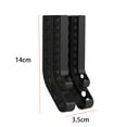 thumbnail image 5 of Yuhsdv Battery Storage Organizer Wall Mounted AA & AAA Small Battery Dispenser (Black), 5 of 9