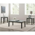 thumbnail image 4 of Furniture of America Korlyn Wood 3-Piece Coffee Table Set in White, 4 of 6