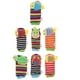 thumbnail image 3 of Calcetines De Bebé Sonajero Sonidos Sonajero Sensorial Juguete Infant Toddler Pescado rojo, 3 of 9