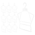 thumbnail image 4 of AURARMLET 10Pcs Kids Clothes Plastic Hangers for Laundry and Closet Use Assorted Color, 4 of 8