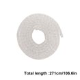 thumbnail image 2 of Shisuyan Rhinestone Trim Decor Square All Match Style 1Set 106X0.5In, 2 of 8