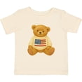 thumbnail image 3 of Inktastic American Flag Bear Boys or Girls Baby T-Shirt, 3 of 5
