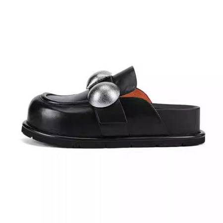 

Stylish Women s Sandals.Thick Heels.Baotou slippers for outer wear.
