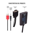 thumbnail image 4 of Cable Convertidor Video Vga A Hdtv Y Audio Full Hd 1080p, 4 of 9