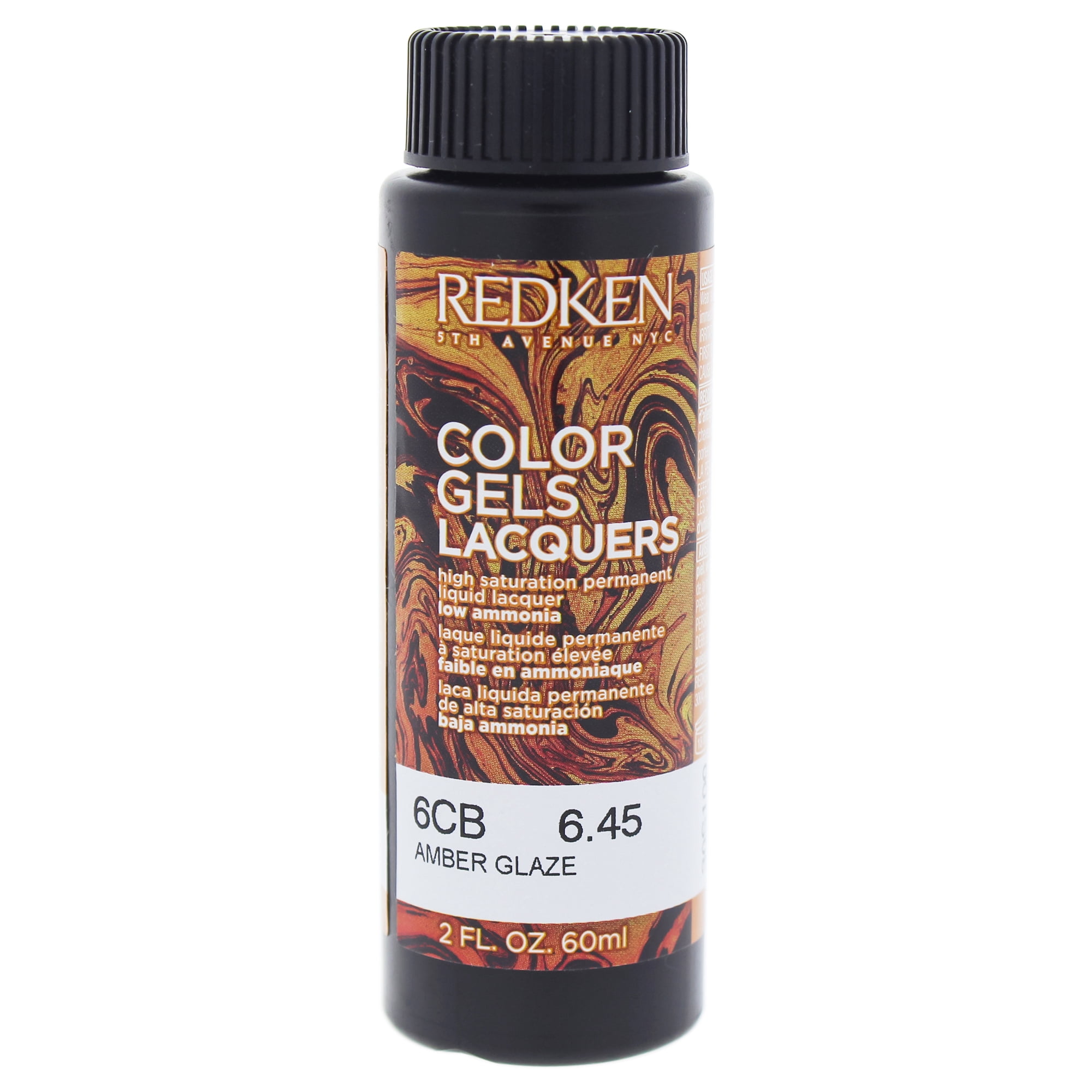 Color Gels Lacquers Haircolor - 6CB Amber Glaze, Intense