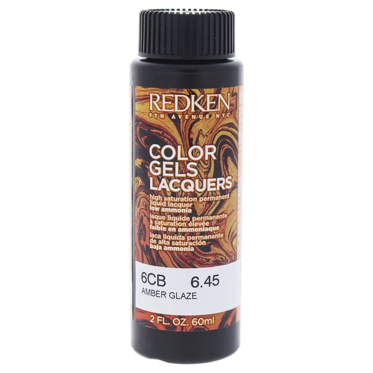 Color Gels Lacquers Haircolor - 6CB Amber Glaze, Intense