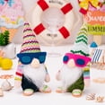 thumbnail image 5 of Summer Gnomes Plush Wearing Sunglasses and Flip Flops, Beach Gnomes Decorations for Yard, Garden, Home, Funny Gnomes Gift for Boys Girls Men Women on Birthday ﻿, 5 of 6
