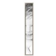thumbnail image 2 of ArtToFrames 6" x 41" Silver Square with Beads Picture Frame, 6x41 inch Silver Wood Poster Frame (WOM-5286),  Pack, 2 of 8