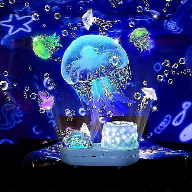 unique Child Day Night Light Projector, Child Constellation Galactic Projector, 360 Rotatable Mist Night Light Projector Light