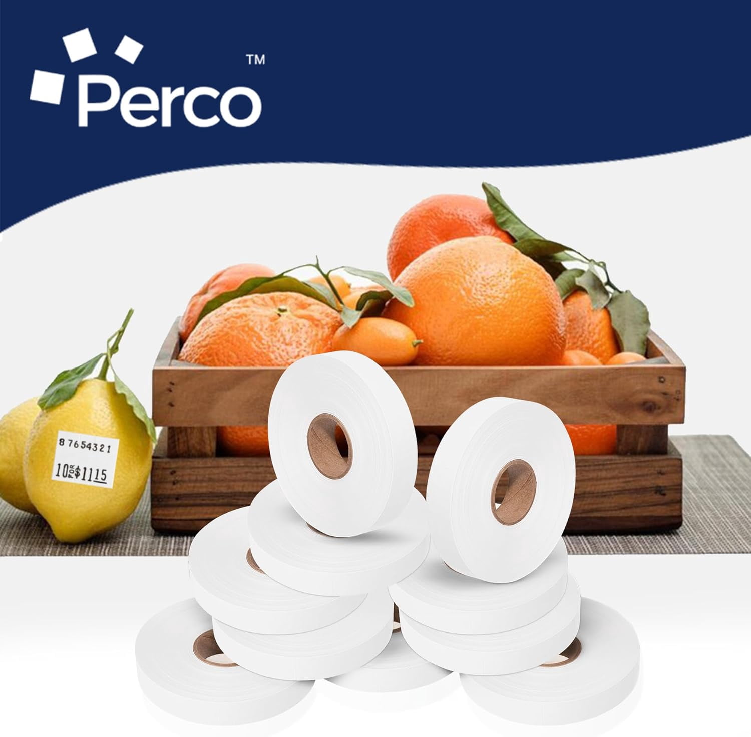 Pricing Labels for Monarch 1115 White - 60,000 labels w/ 40 Rolls Value Pack, 4 Sleeves - Made in USA