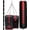 Red, variant on RDX Punching Bag Anti Swing Heavy Filled Set, Non Tear Maya Hide Leather Adult Bag Punching Gloves Chain, Kickboxing Boxing MMA Muay Thai Karate Training Workout, 60 lb, 80 lb
