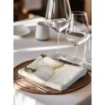thumbnail image 6 of White Pumpkin Cloth Napkins Set of 6 Reusable Dinner Napkins, Thanksgiving Fall Autumn Harvest Seasonal Cocktail Napkin Washable Table Napkins for Wedding/Holiday Party/Baby Shower 20"x20", 6 of 7