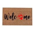 thumbnail image 1 of Tapis d'Entrée d'Été pour l'Extérieur pour Porte d'Entrée Tapis de Porte Tapis de Porte d'Entrée Ruban pour Planchers en Carreaux Tapis de Bienvenue Tapis de Porte Naturel Tapis de Bienvenue Rustique Parfait pour une Utilisation Intérieure et Extérieure, 16x24 Pouces, 1 of 4