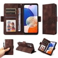 thumbnail image 4 of Funda GANGXUN para Samsung Galaxy A14 5G con diseño acolchado elegante, cuero PU, protección total y ajuste preciso, 4 of 5