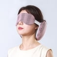 thumbnail image 2 of Almohada cervical 2 en 1, almohada cervical de viaje con antifaz y cremallera, almohada cervical portátil que reduce la tensión cervical en viajes por carretera y vuelos largos., 2 of 8