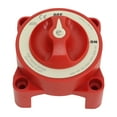 thumbnail image 2 of Battery Disconnect Switch, Battery Disconnect Switch 350A 48V 2 Gear Stud Red Strong  Marine Battery Selector Switch For RV Marine Automotive Battery, 2 of 8