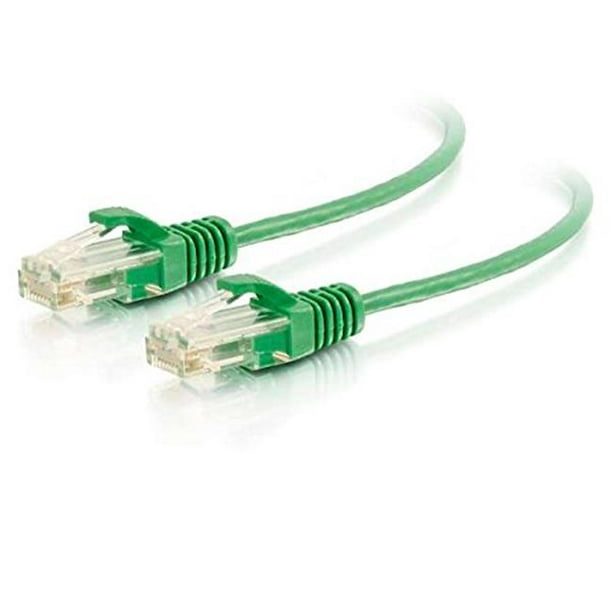 C2G 1162 5 Pi Cat6 Câble de Raccordement Réseau Ethernet Sans Embardée - Vert