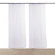 Modern Romantic Living Room Voile Curtain Door Window Panel Sheer Divider Valances Tulle Curtains