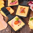 thumbnail image 3 of Visland Mini Grill Pan for Raclettes Non-Stick Coated Grill Plate Square Triangle Shape Cheese Melting Accessories, 3 of 7
