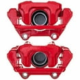 thumbnail image 2 of Power Stop Rear Pair of Red Powder Coated Calipers S3238, 2 of 4