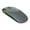 Grey, variant on EcoNest Wireless Rechargeable LED Lighted Mice Silent 2.4G Wireless Mice