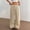 B, variant on Women’s Wide Leg Palazzo Pants Casual Loose Lounge Pants Beach Trousers White L