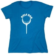 Golf Dad Sarcastic Humor Novelty Funny Women's Casual Tees