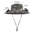 thumbnail image 3 of Wide Brim Solar Fan Hat, Outdoor Fishing Hat with 2 Fans Solar Power, Waterproof Outdoor Hiking Camping Fishing Hat Gift for Man Father, 3 of 10