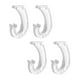 thumbnail image 5 of Ganchos de Soporte para barra de armario Strade Fareast Limited Soporte en forma de J, 5 of 8